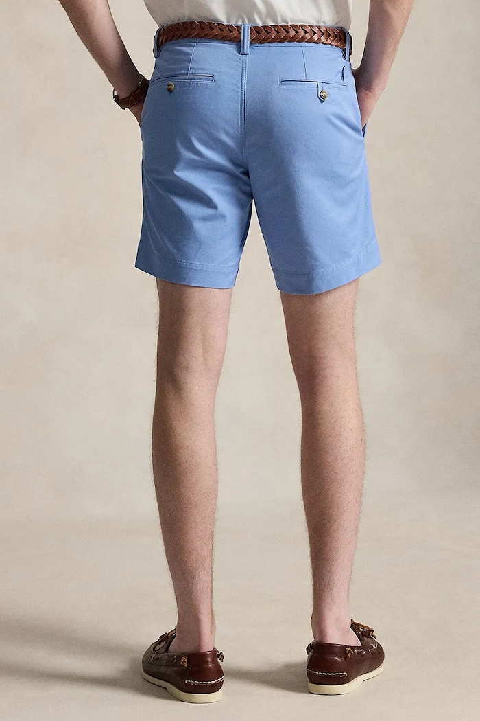 Polo Ralph Lauren σορτς chino βαμβάκι με ελαστάν Ανδρικά 710799213 μπλε SS26