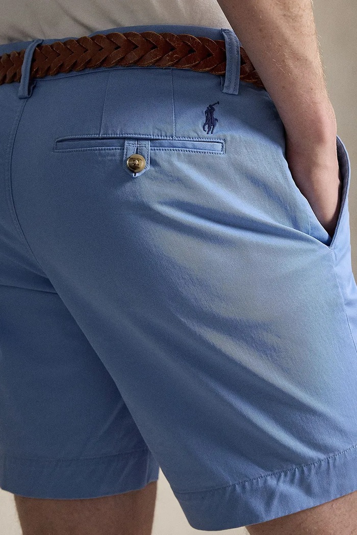 Polo Ralph Lauren σορτς chino βαμβάκι με ελαστάν Ανδρικά μπλε 710799213