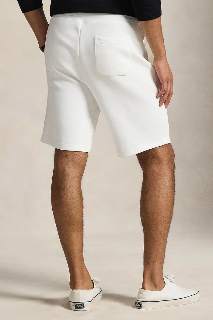 Polo Ralph Lauren szorty dresowe męskie 710881520 biały SS26