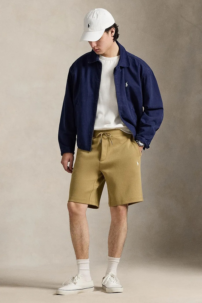 Oblečení Polo Ralph Lauren teplákové šortky pánské 710881520 zelená