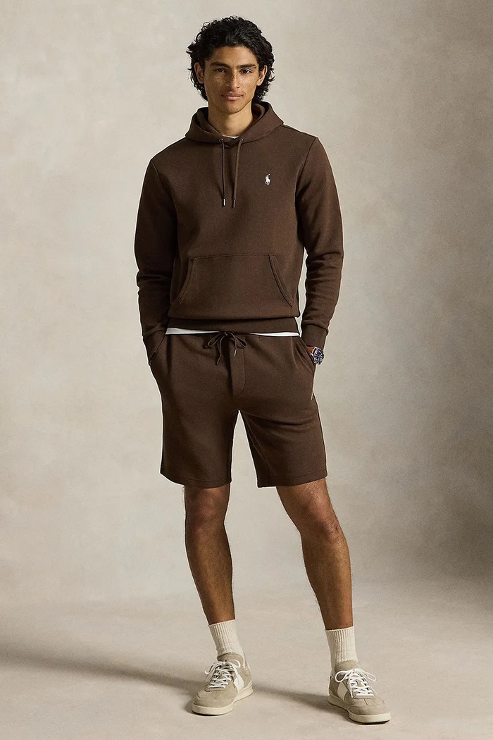 Odjeća Polo Ralph Lauren sportske kratke hlače za muškarce 710881520 smeđa