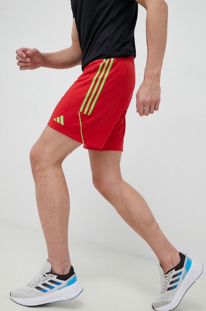 Къс панталон за трениране adidas Performance Tiro 23 трикотаж червен IB8090