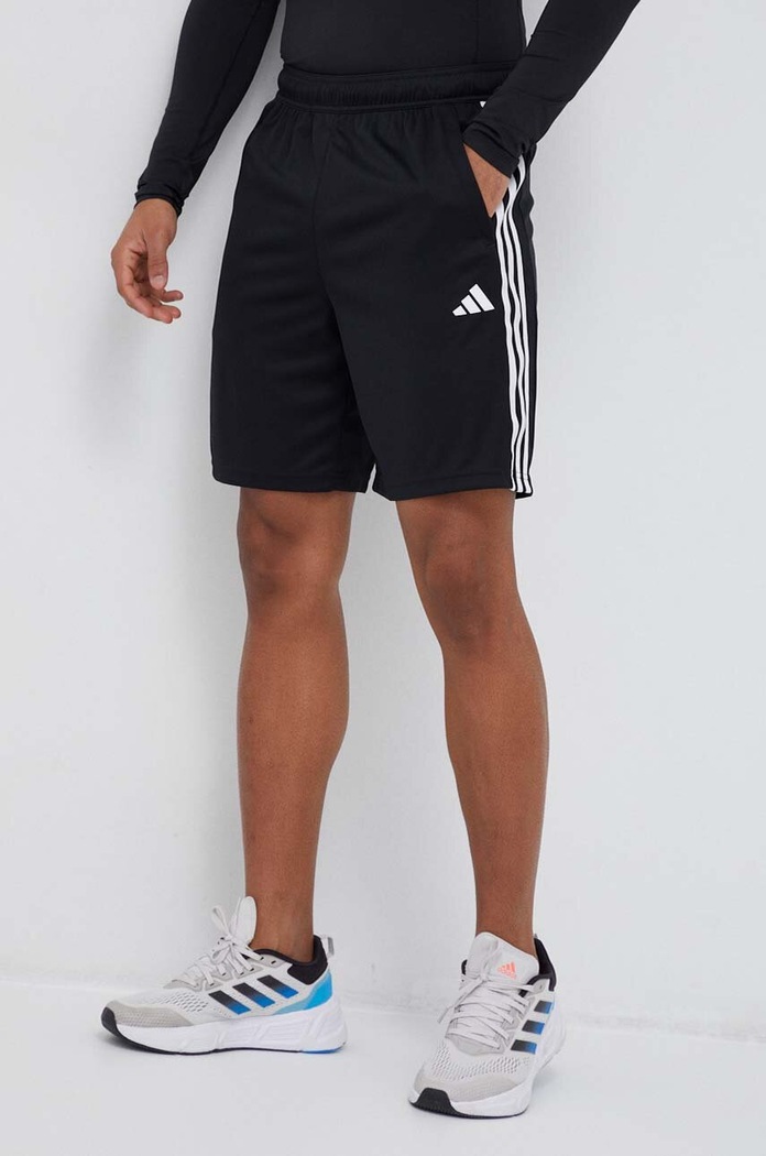 Tréningové šortky adidas Performance Training Essentials pletenina čierna IB8243