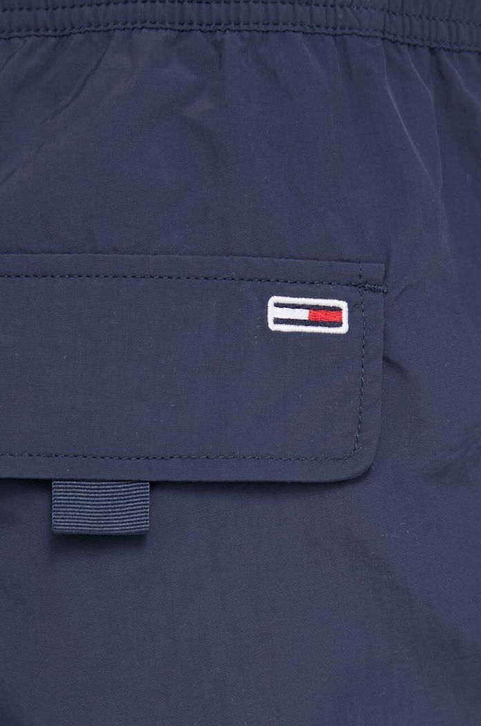 Plavkové šortky Tommy Jeans námořnická modř DM0DM16290.PPYX
