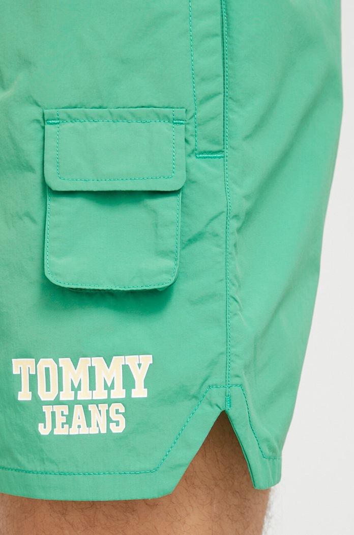 Μαγιό Tommy Jeans πράσινο DM0DM16290.PPYX