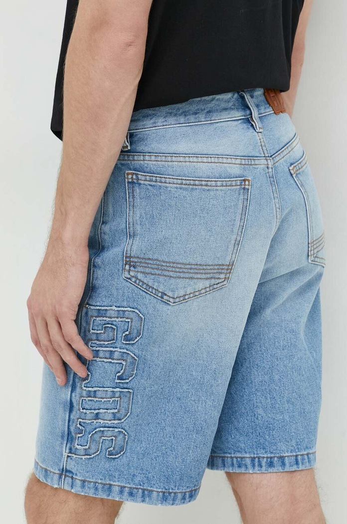 Jeans kratke hlače GCDS modra CC94M031404