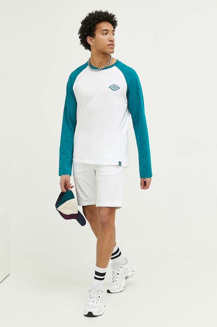 Šortky Superdry M7110397A.01C biela SS23