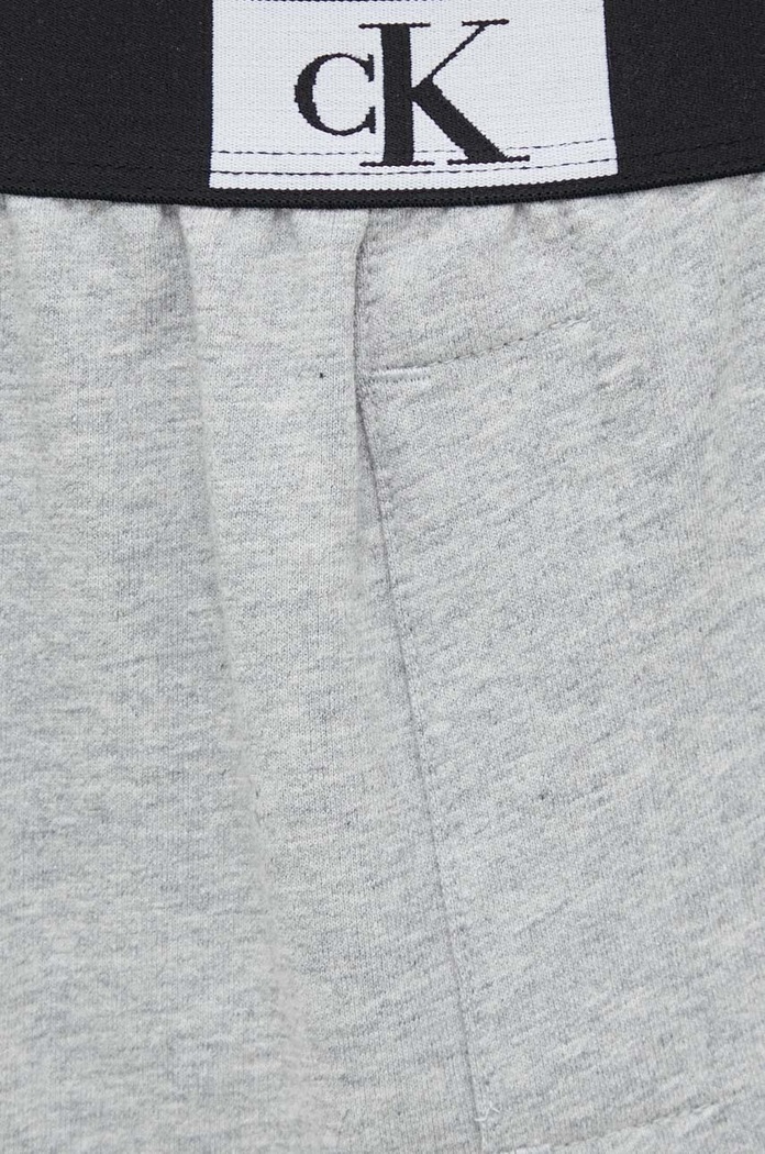 Calvin Klein Underwear szorty piżamowe bawełniane szary 000NM2417E.PPYX