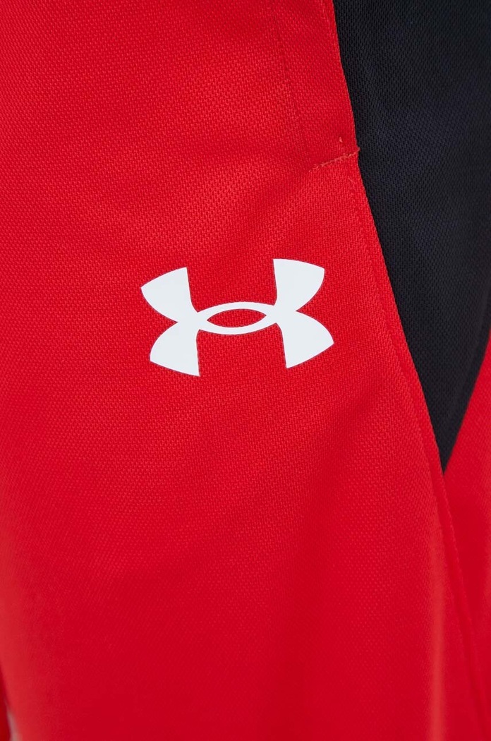 Tréninkové šortky Under Armour Baseline červená 1370220
