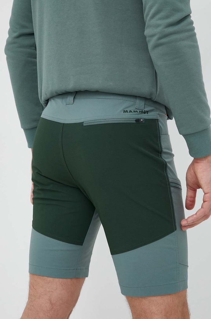 Oblačila Pohodne kratke hlače Mammut Zinal Hybrid 1023.00920 zelena