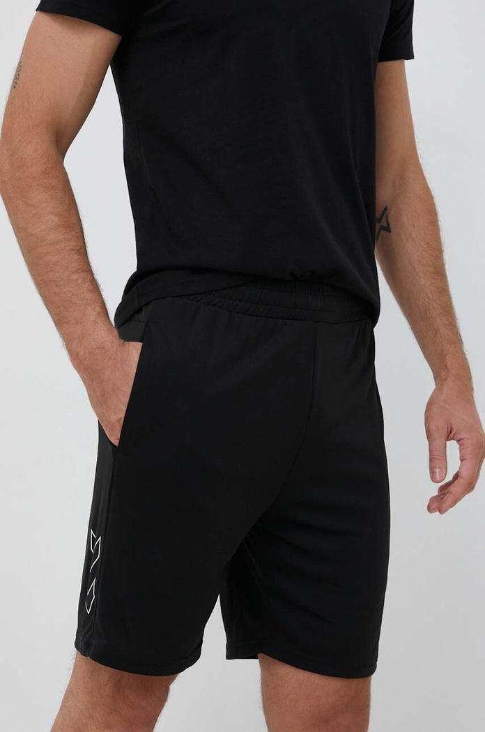 Tréninkové šortky Hummel Flex Mesh pletenina černá 219175