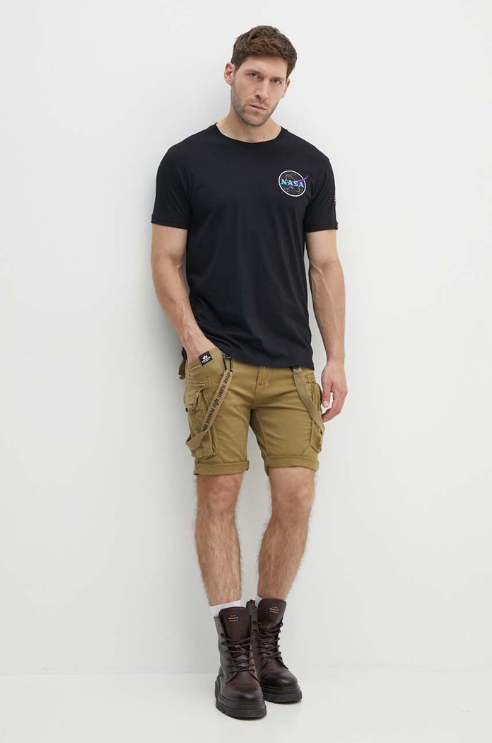 Kraťasy Alpha Industries 116213 zelená SS26