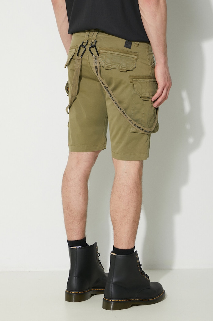 Odzież Alpha Industries szorty 116213 zielony