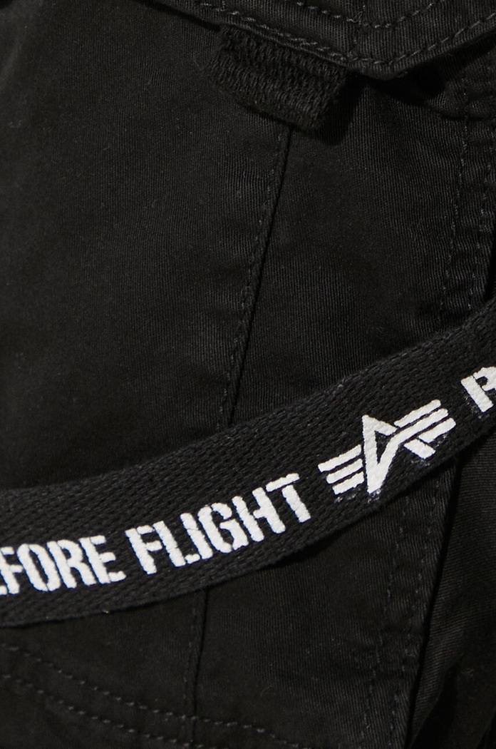 Σορτς Alpha Industries 116213 μαύρο