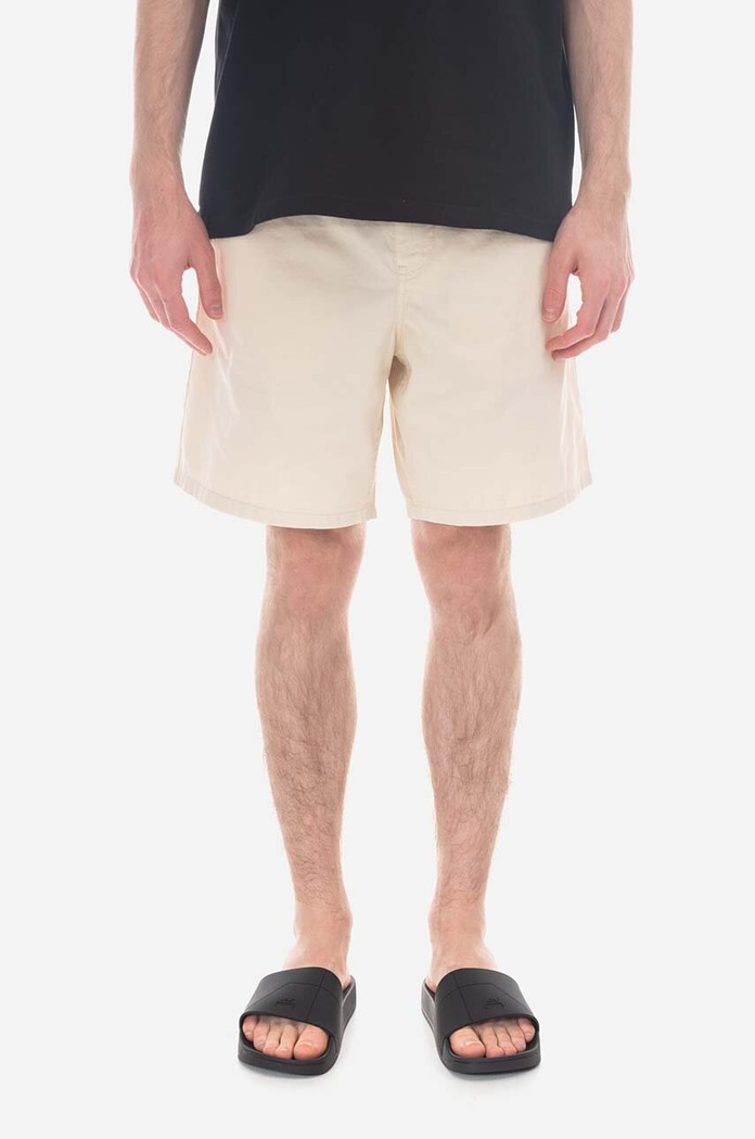 Norse Projects cotton shorts fabric beige N35.0597.2064