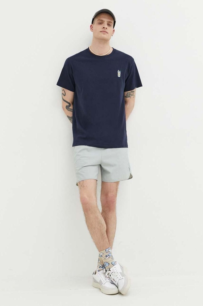 Kraťasy Abercrombie & Fitch KI128.3087.130 šedá SS23