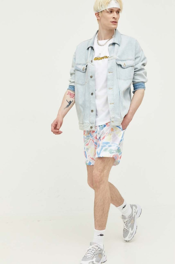 Kratke hlače Abercrombie & Fitch x The Trevor Project KI128.3094.237 pisana SS23