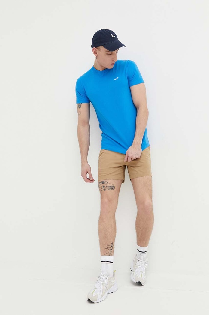Kraťasy Abercrombie & Fitch KI128.3126.475 hnědá SS23