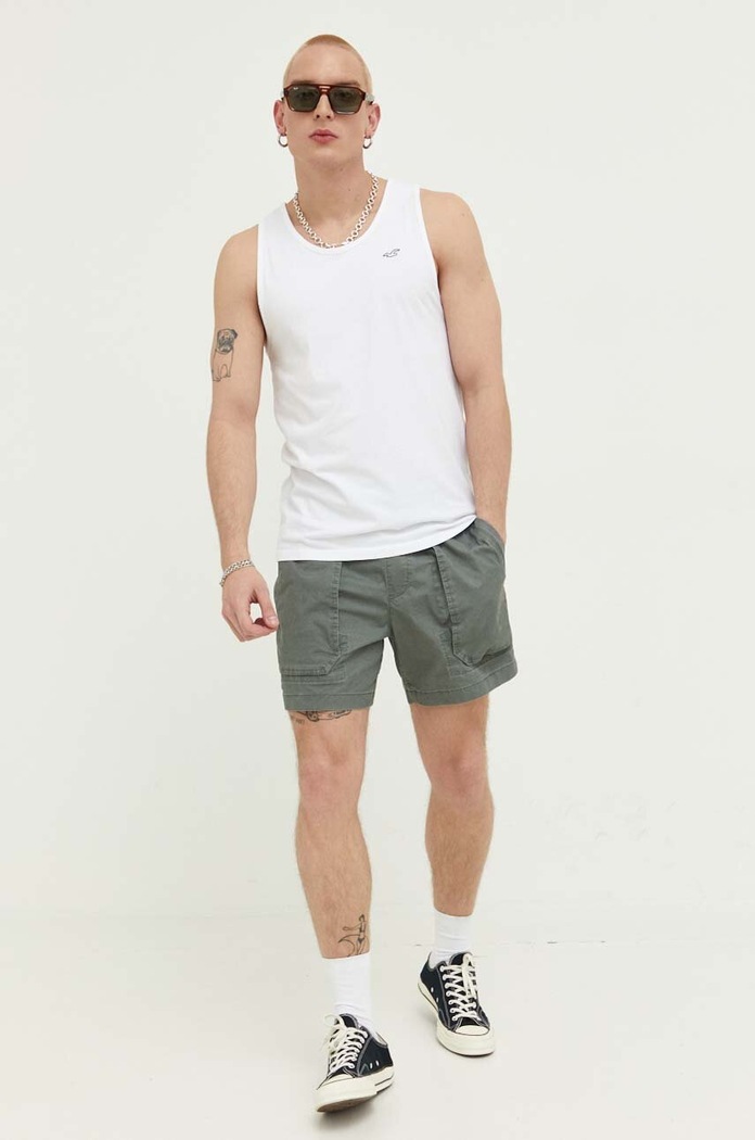 Kraťasy Abercrombie & Fitch KI128.3178.330 zelená SS23