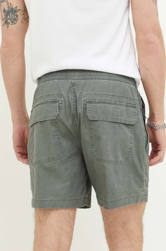 Oblečení Kraťasy Abercrombie & Fitch KI128.3178.330 zelená