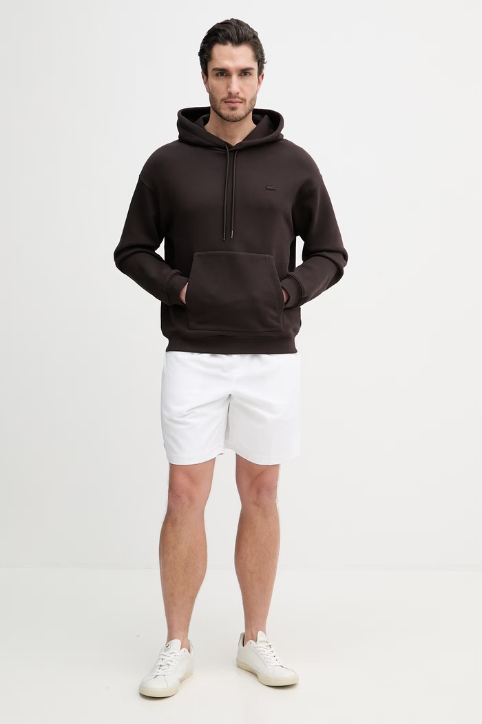 Lacoste Lacoste Shorts GH353T 031 σορτς Ανδρικά GH353T λευκό SS26
