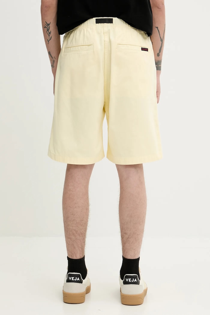 Clothing Gramicci cotton shorts G-Short G101.OGT yellow