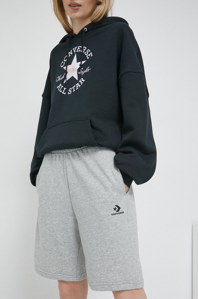 Converse szorty pozostałe szary 10023875.A02