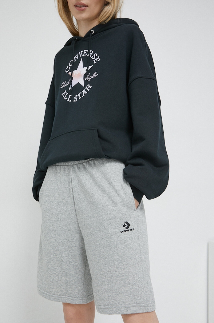 Converse szorty pozostałe szary 10023875.A02