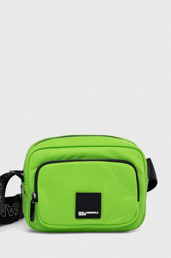 Karl Lagerfeld Jeans borseta uni verde 231J3004
