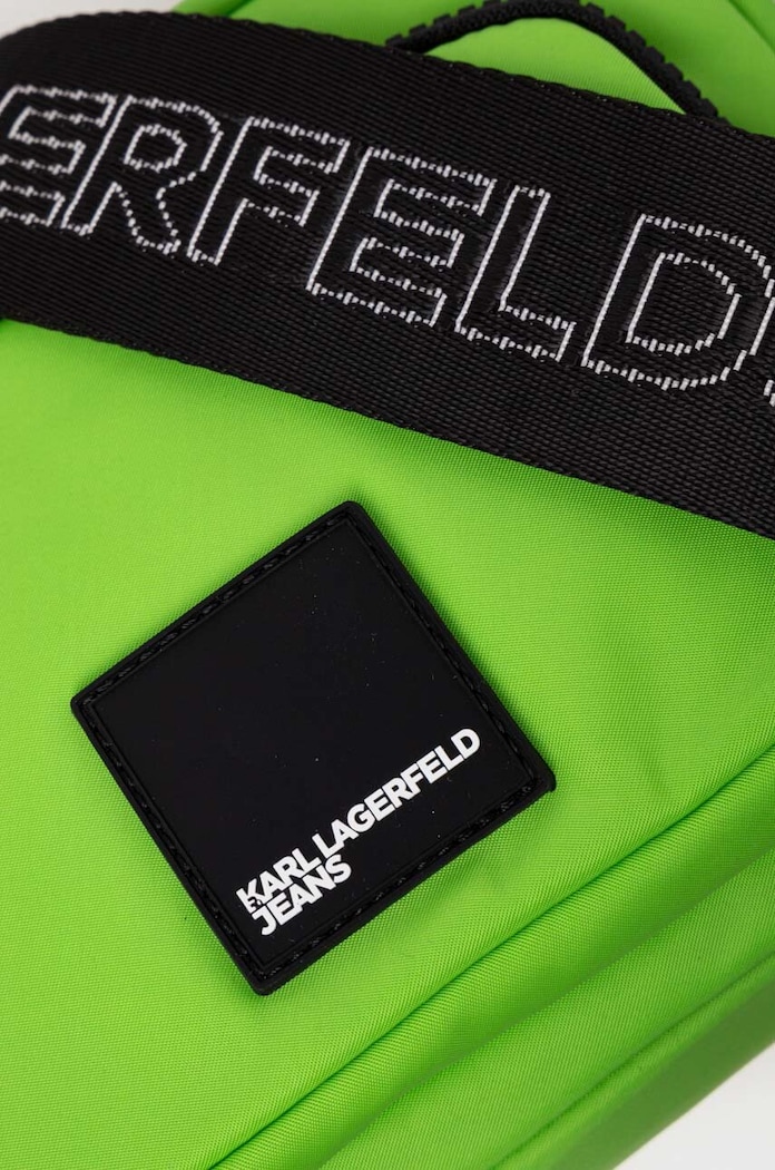 Karl Lagerfeld Jeans borseta verde 231J3004