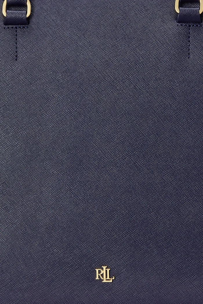 Lauren Ralph Lauren bőr táska 431898556 sötétkék