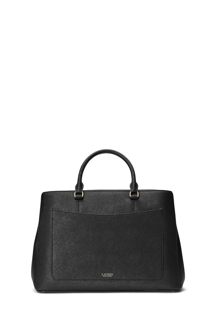 Kožená kabelka Lauren Ralph Lauren 431898556 černá SS26