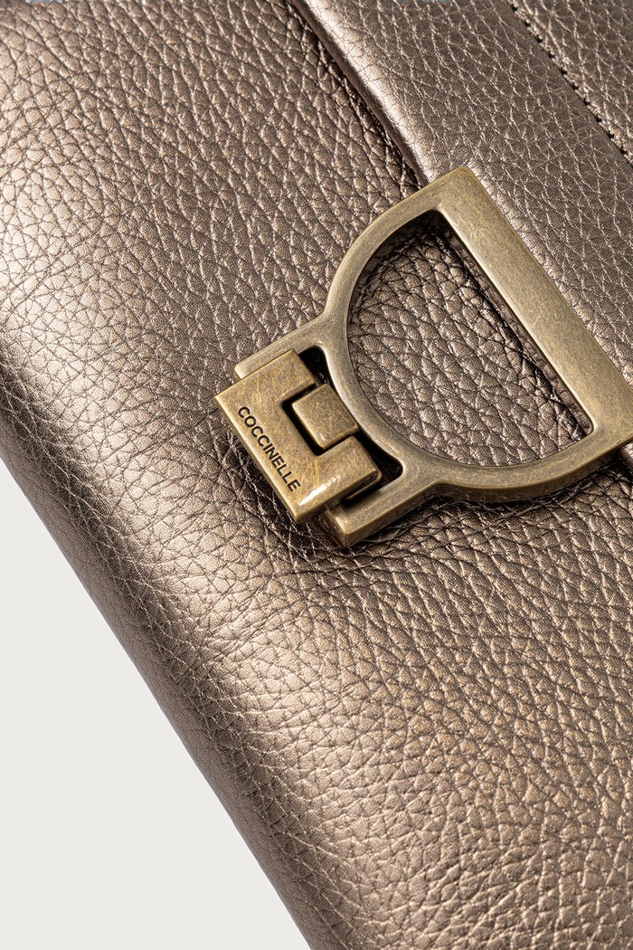Сумка crossbody для женщин кожаная Coccinelle E1.MD5.19.03.01 золотой