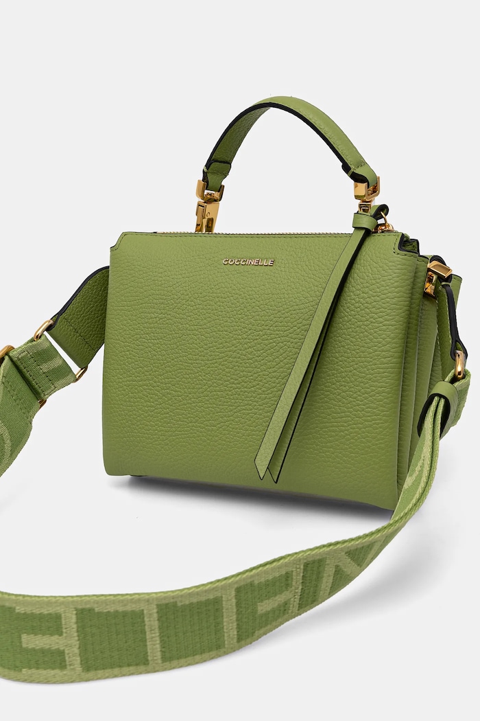 Accesorii Coccinelle Geantă de piele Arlettis E1.ND8.55.B7.01 verde