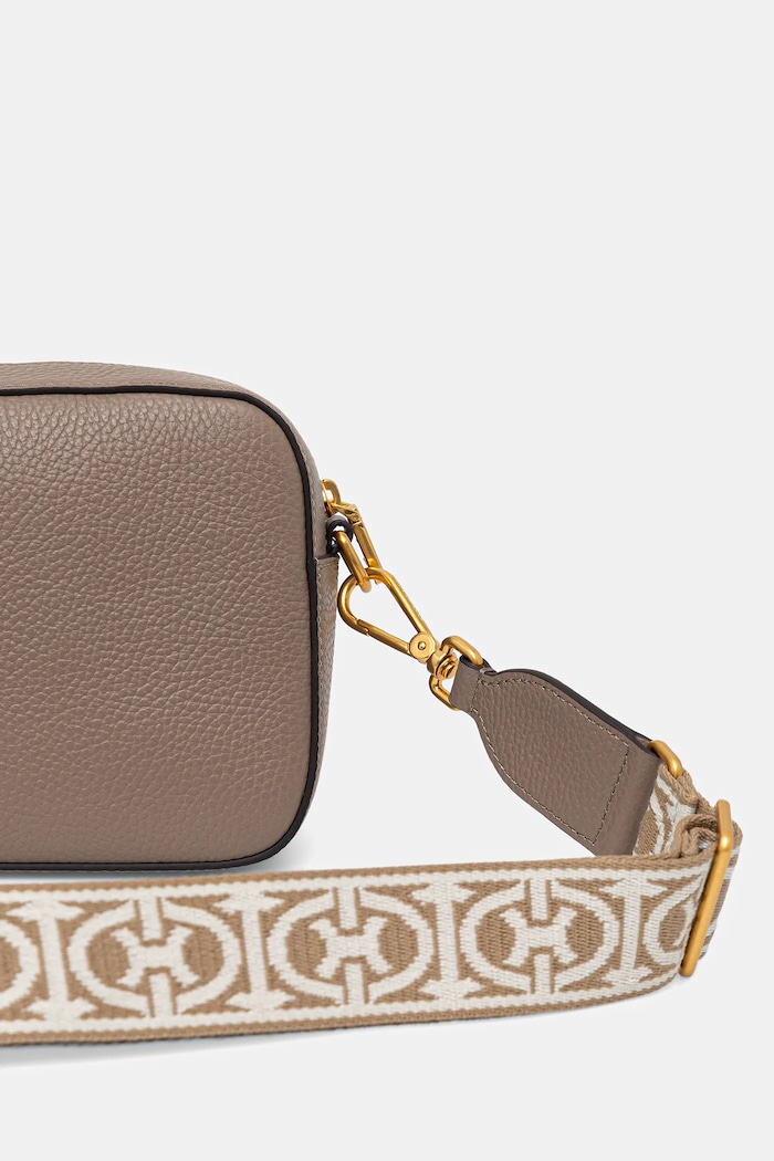 Doplňky Coccinelle crossbody kabelka dámská kožená E1.NOF.15.02.01 hnědá