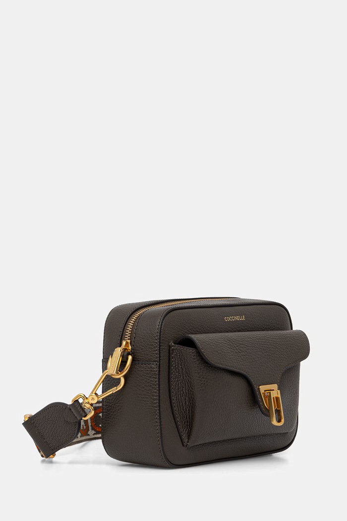 Coccinelle torebka crossbody damska skórzana E1.NOF.15.02.01 zielony AA00