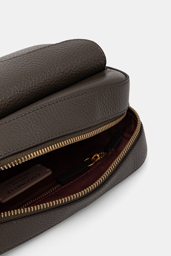 Coccinelle torebka crossbody damska skórzana E1.NOF.15.02.01 zielony