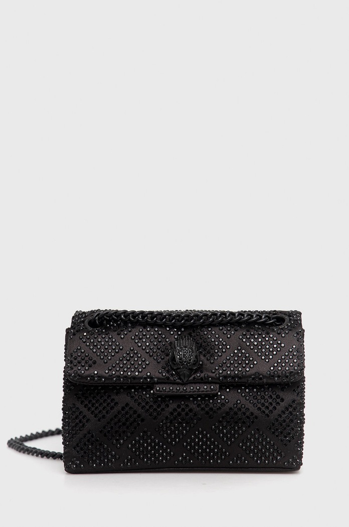Kurt Geiger London torebka tekstylny czarny 9546600609