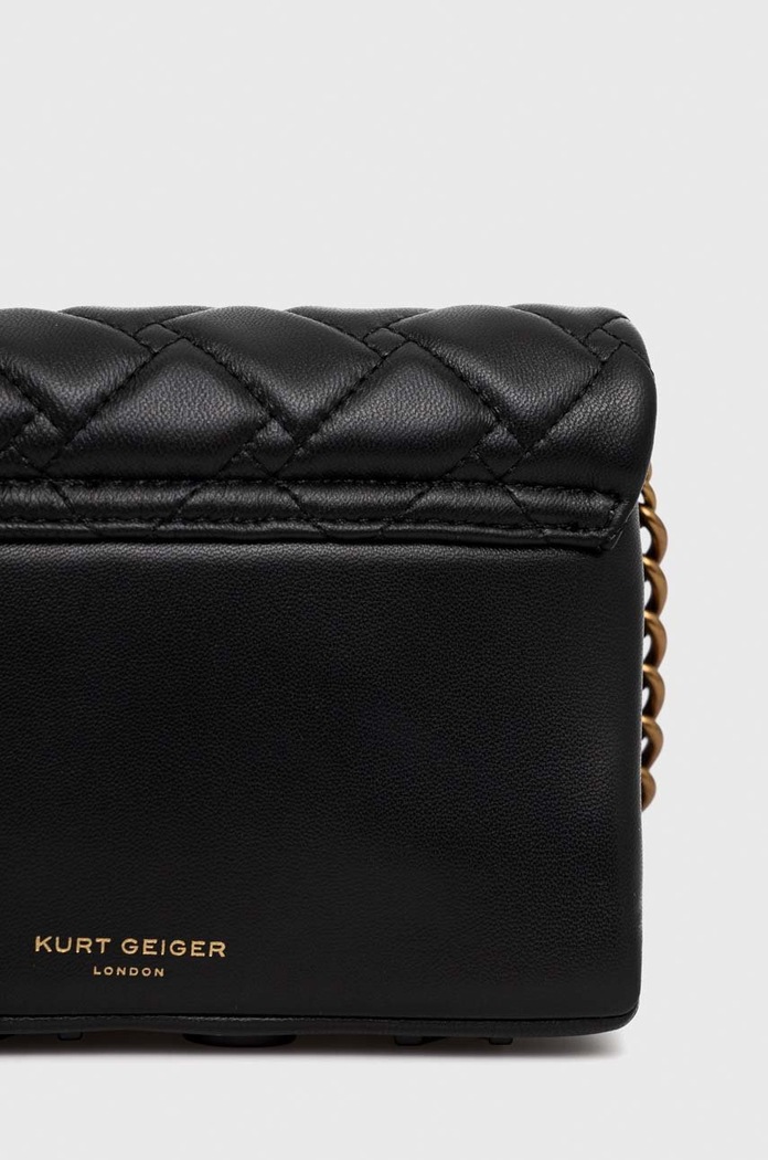 Doplnky Kožená listová kabelka Kurt Geiger London 9594509109 čierna