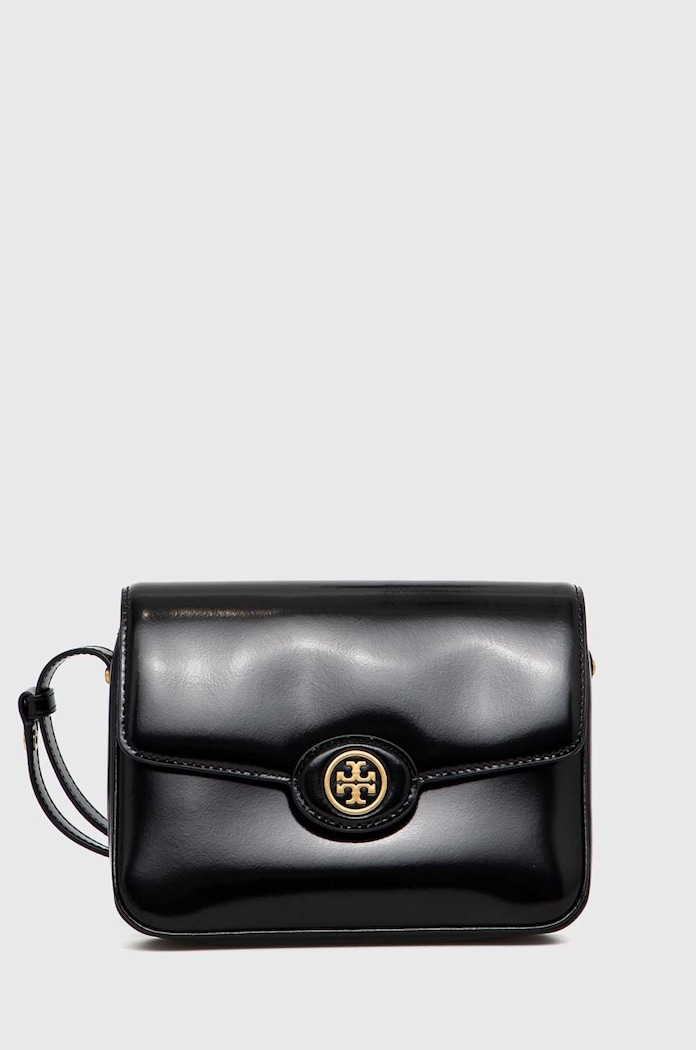 Tory Burch poseta de piele uni negru 143122.001