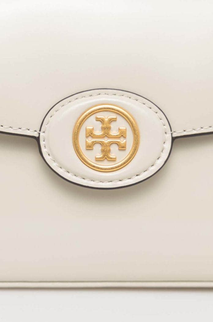 Аксесоари Кожена чанта Tory Burch Robinson Spazzolato 143122.704 бежов