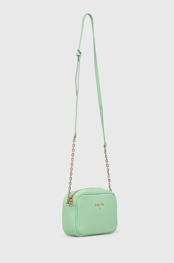 Patrizia Pepe Kožená kabelka Patrizia Pepe CB0071.L001 zelená AW25