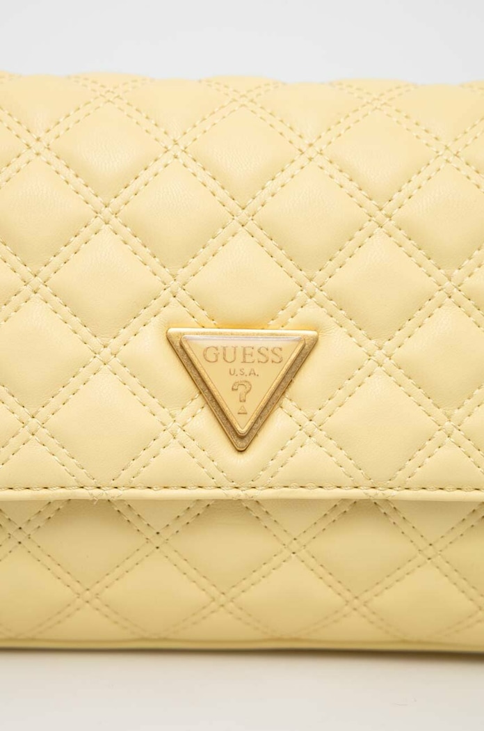 Kabelka Guess GIULLY žlutá HWQA87.48210