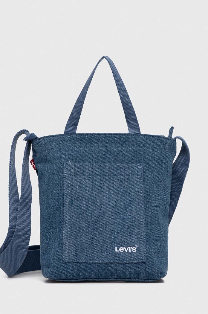 Kabelka Levi's jednofarebný modrá D7561.0012