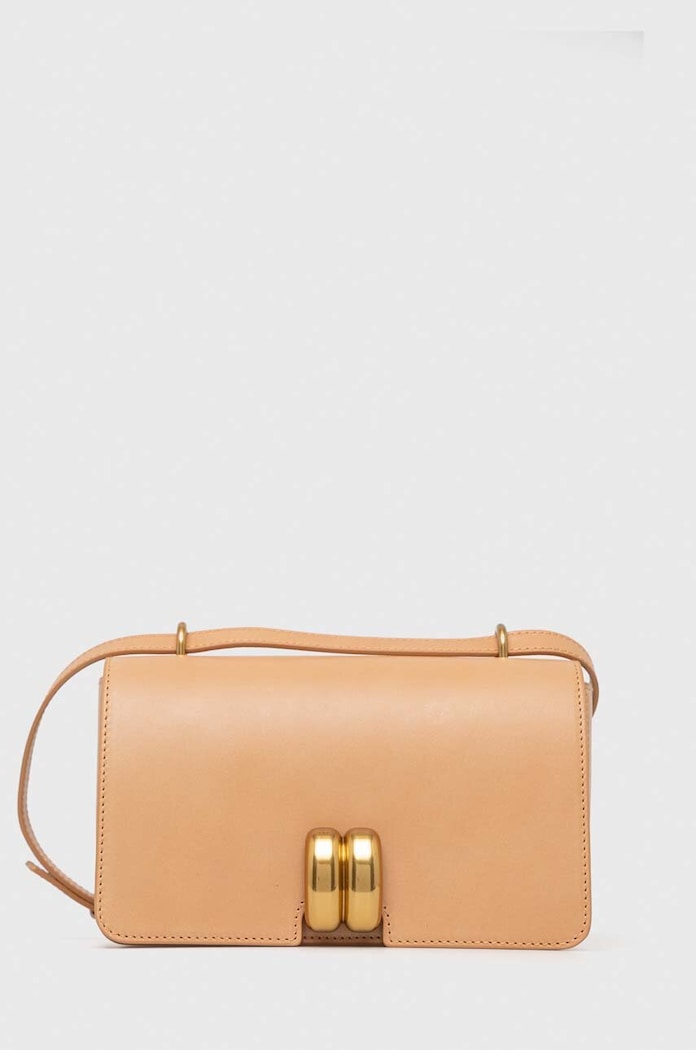 By Malene Birger poseta de piele uni bej Q71343007Z