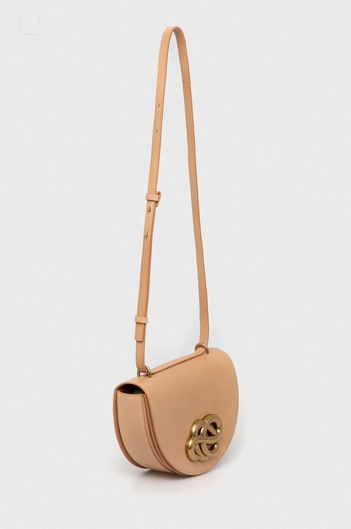 By Malene Birger poseta de piele Q71343008Z bej SS23