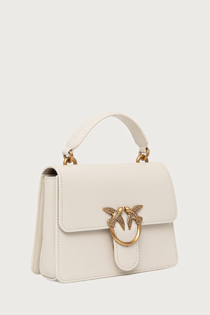 Pinko Crossbody kabelka dámska kožená 100071.A0F1 béžová AA00
