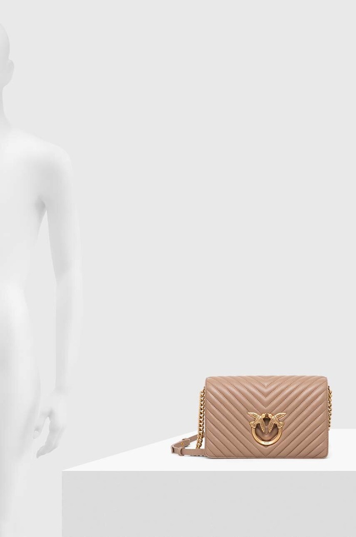 Кожена чанта Pinko 100063.A0GK