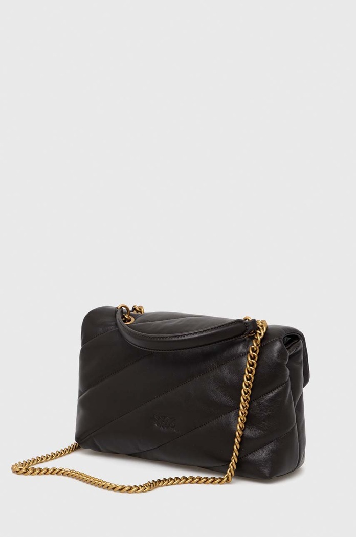 Pinko geantă crossbody pentru femei din piele maro 100038.A0F2