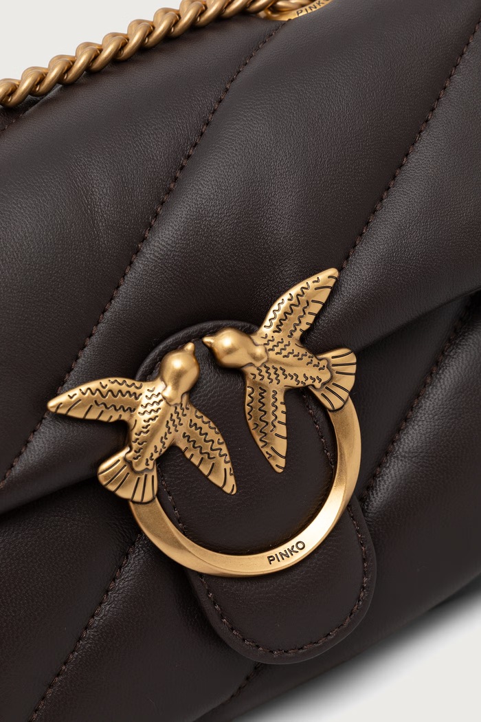 Pinko сумка crossbody для женщин кожаная фиолетовой 100039.A0F2